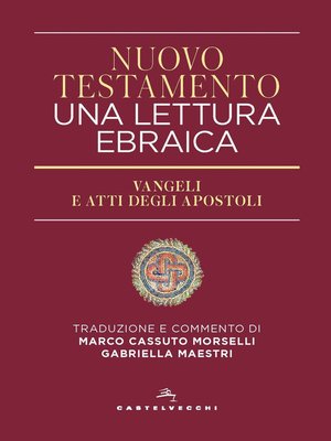 cover image of Nuovo Testamento